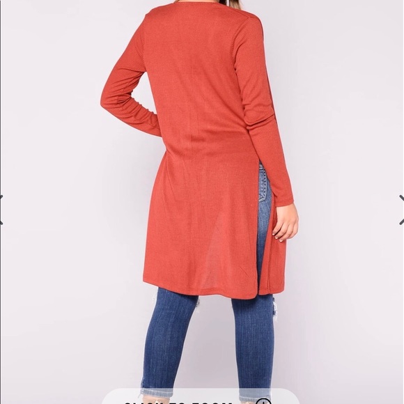 Rust Cardigan - Picture 2 of 2